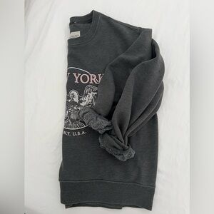 Abercrombie graphic sweatshirt